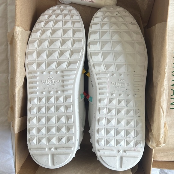 Valentino Garavani Multi Colored Rockstud Sneakers - Picture 8 of 13